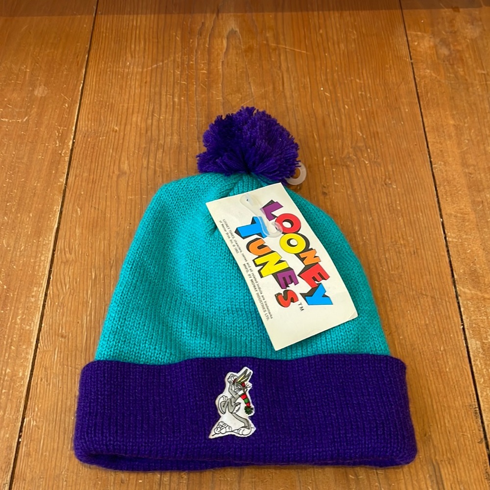 Vintage 1992 Looney Tunes Bugs Bunny hat, kids, 2-6X